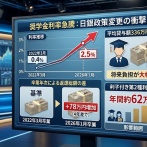 【日本学生支援機構】奨学金の金利、限界突破2.5%に突入「2022年3月の0.4%から上昇止まらず」