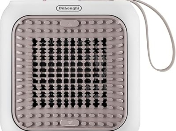 【3,311円】デロンギ カプスーラ デスク HFX12D03-BGがセール特価。オシャレでコンパクトなファンヒーター