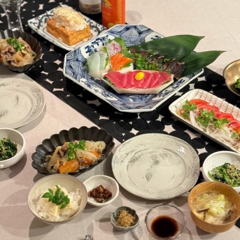 海外出張帰りの、和食の夜ごはん