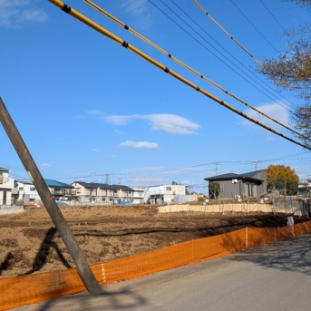 柏市大室の専門性追求型スーパー「スーパーベルクス」の工事状況を見てきた（2024年12月2日）