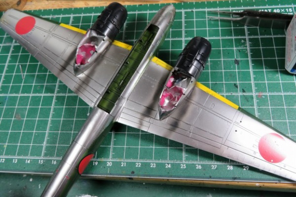 つれづれプラモ製作記 - ハセガワ1/72銀河11型