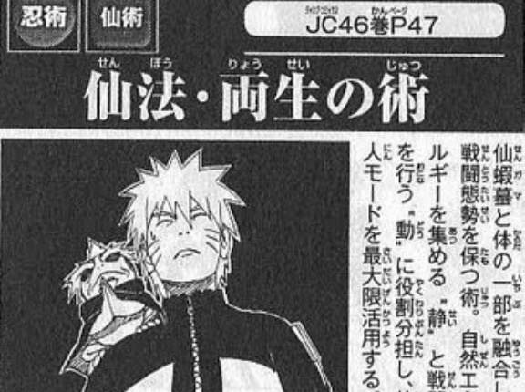 【NARUTO】仙法・両生の術←これ