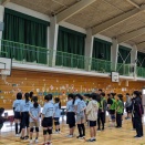 卒業ビーチボールバレー大会