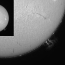 今日のHα太陽タイムラプス