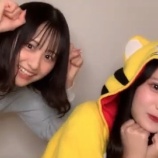 『[動画]2022.01.09（21:53～） SHOWROOM　「≠ME(ノットイコールミー) 鈴木瞳美　ゲスト 尾木波菜」＠個人配信 【ノイミー】』の画像